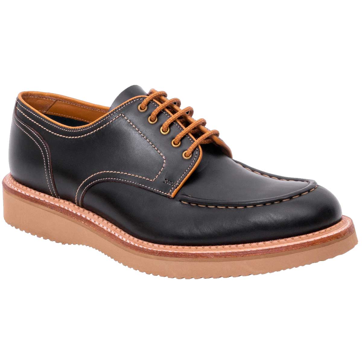 30% OFF - BARKER Michigan Shoes - Mens - Black Waxy Calf - Size: UK 10.5 & 11