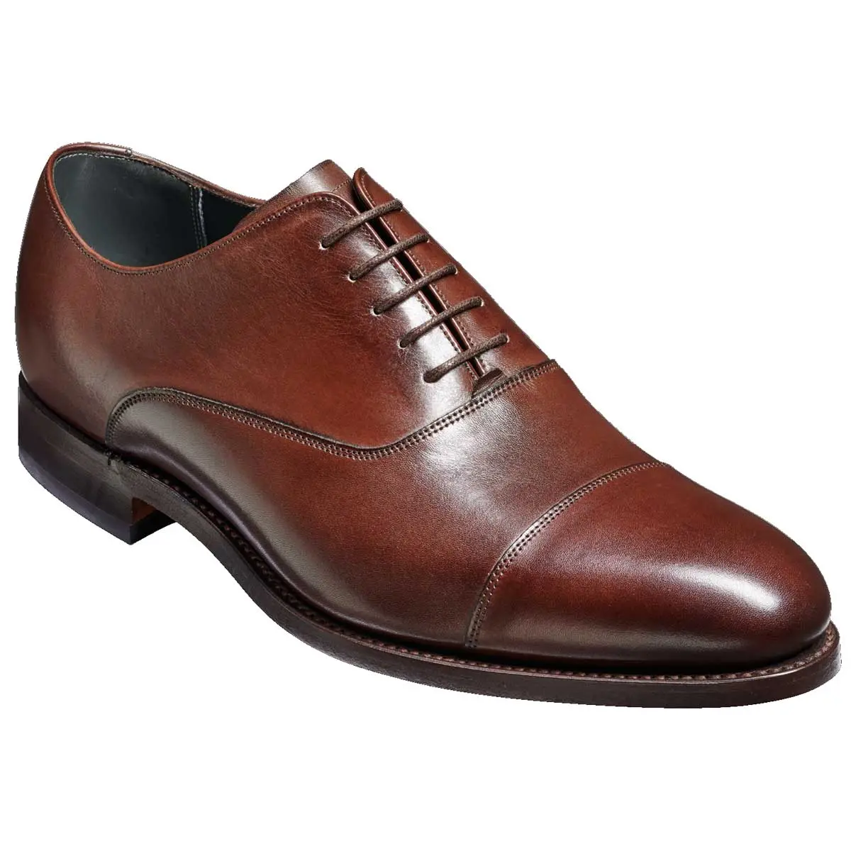 30% OFF BARKER Winsford Shoes - Mens Oxford - Dark Walnut Calf Size: UK 8