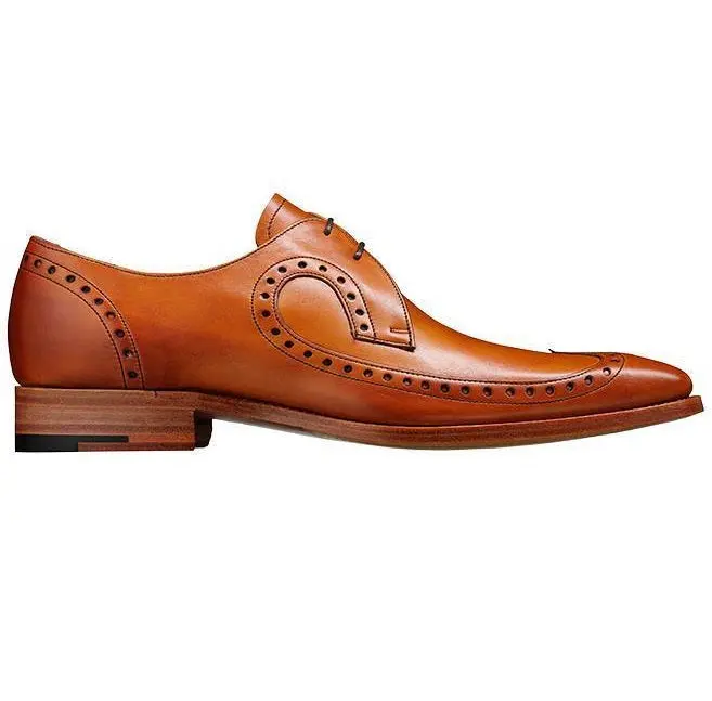 30% OFF - BARKER Woody Shoes - Mens Brogues - Cedar Calf - Size: UK 7.5 - Image 4