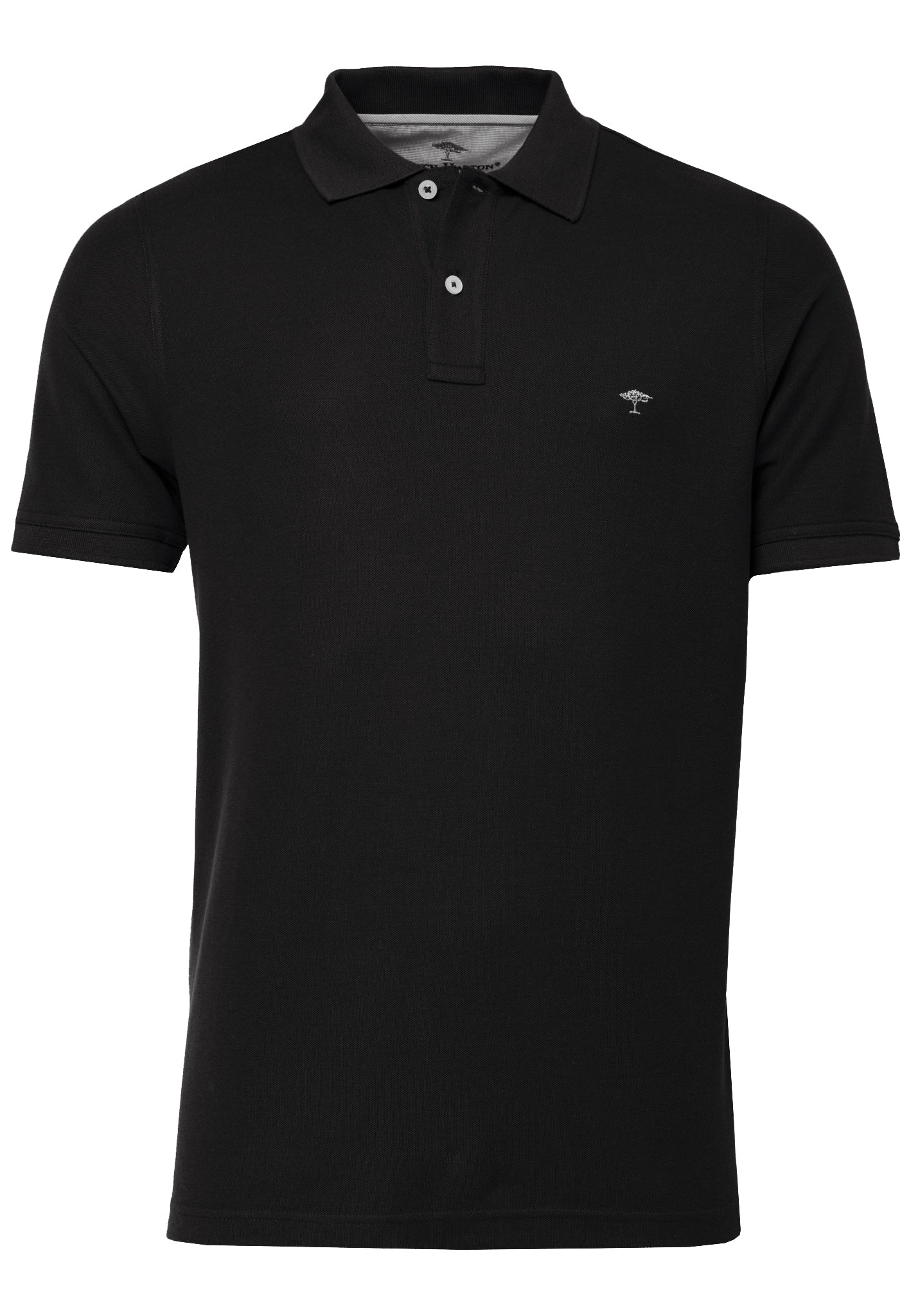 30% OFF - FYNCH HATTON Pique Polo Shirt - Men's Supima Cotton – Black - Size: LARGE