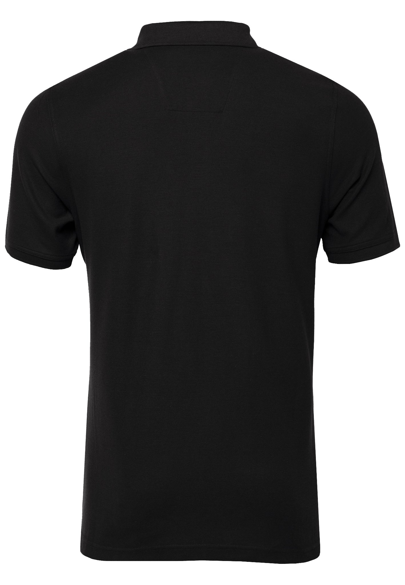 30% OFF - FYNCH HATTON Pique Polo Shirt - Men's Supima Cotton – Black - Size: LARGE - Image 3