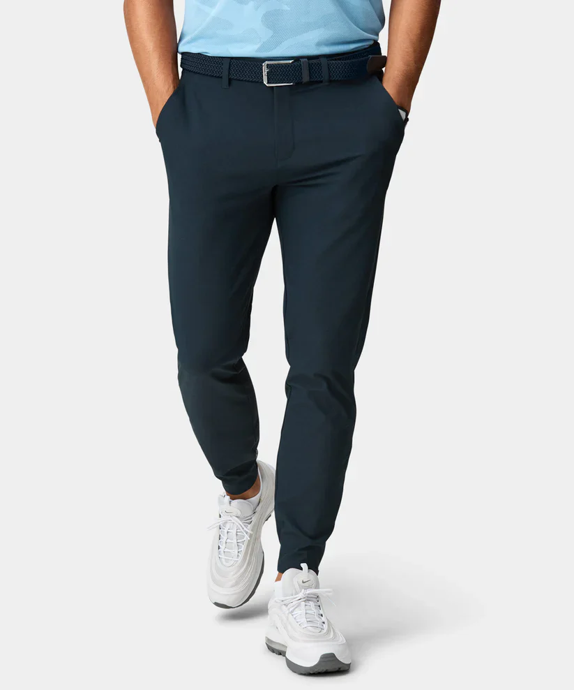 MACADE Men’s Four-Way Stretch Golf Joggers – Tapered Performance Fit – Navy