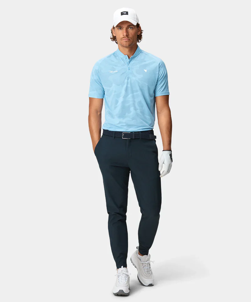 MACADE Men’s Four-Way Stretch Golf Joggers – Tapered Performance Fit – Navy - Image 7