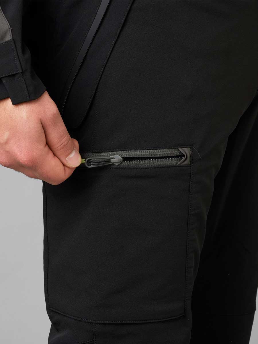 30% OFF - SEELAND Dog Active Trousers - Mens - Meteorite - Size: 34" Waist (EU 50) - Image 2