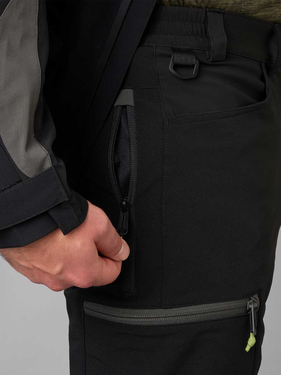 30% OFF - SEELAND Dog Active Trousers - Mens - Meteorite - Size: 34" Waist (EU 50) - Image 4