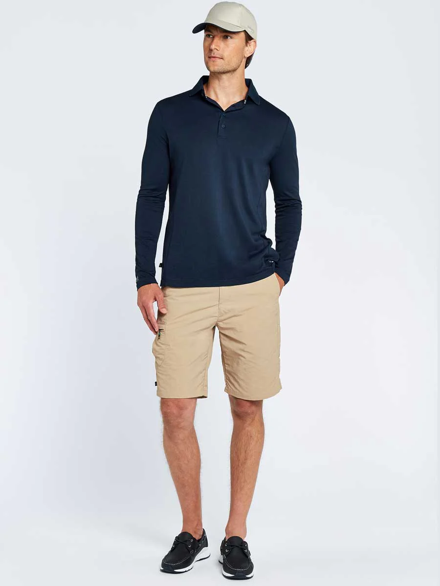 50% OFF DUBARRY Freshford Long-Sleeved Technical Polo - Navy - Size: XS - Image 3