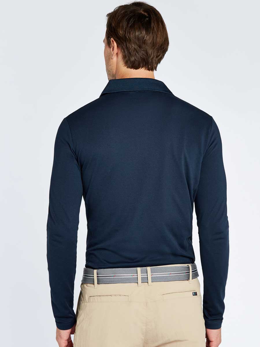 50% OFF DUBARRY Freshford Long-Sleeved Technical Polo - Navy - Size: XS - Image 7