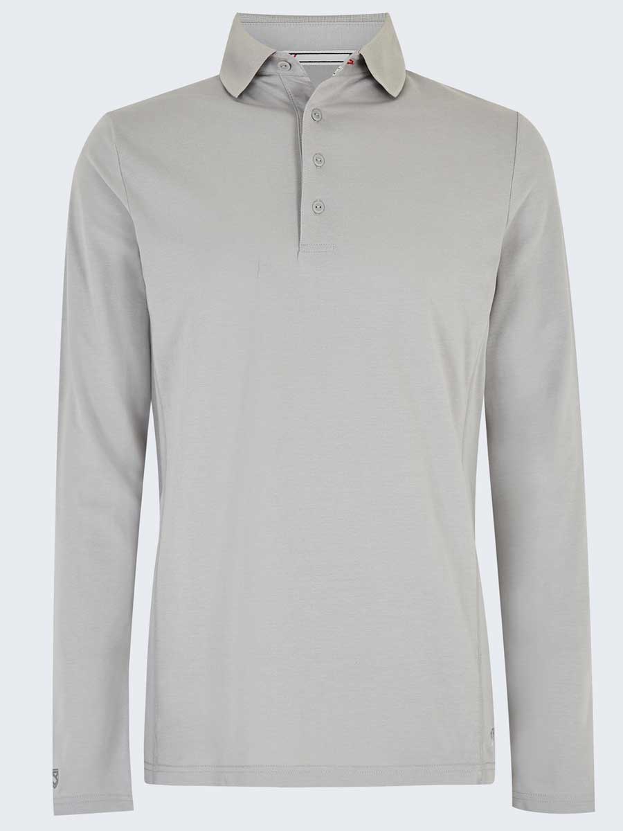 50% OFF DUBARRY Freshford Long-Sleeved Technical Polo - Platinum - Size: XS - Image 4