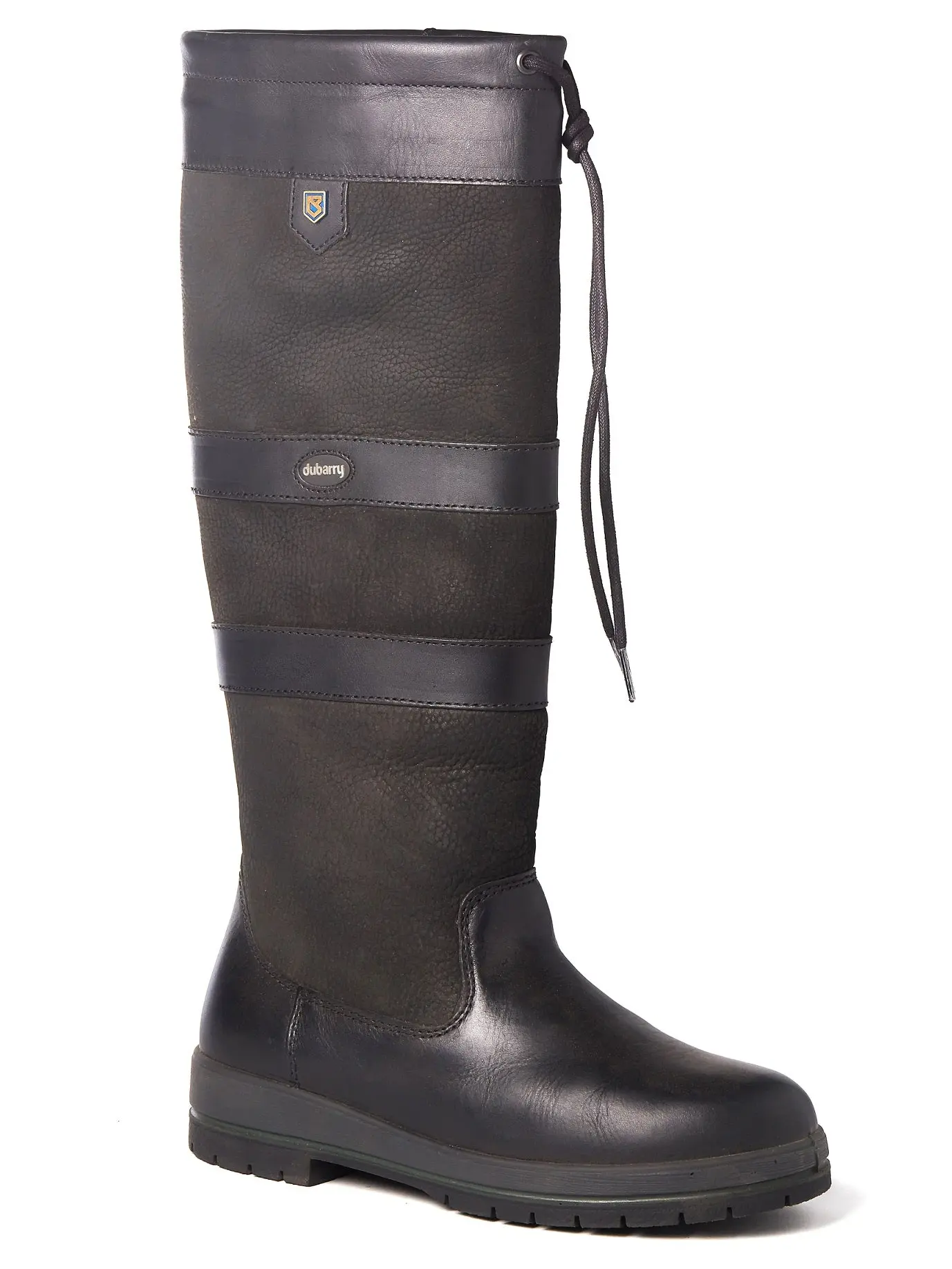 50% OFF Dubarry Galway Women’s Leather Country Boots - Black - Size: UK 3 (EU 35) - Image 3