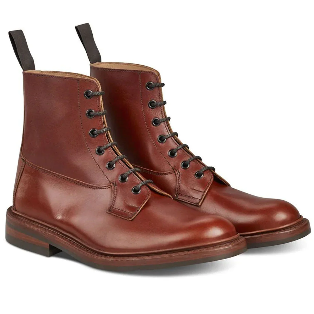 30% OFF TRICKER'S Burford Boots - Mens Dainte Sole - Marron Antique - Size: UK 9 - Image 6