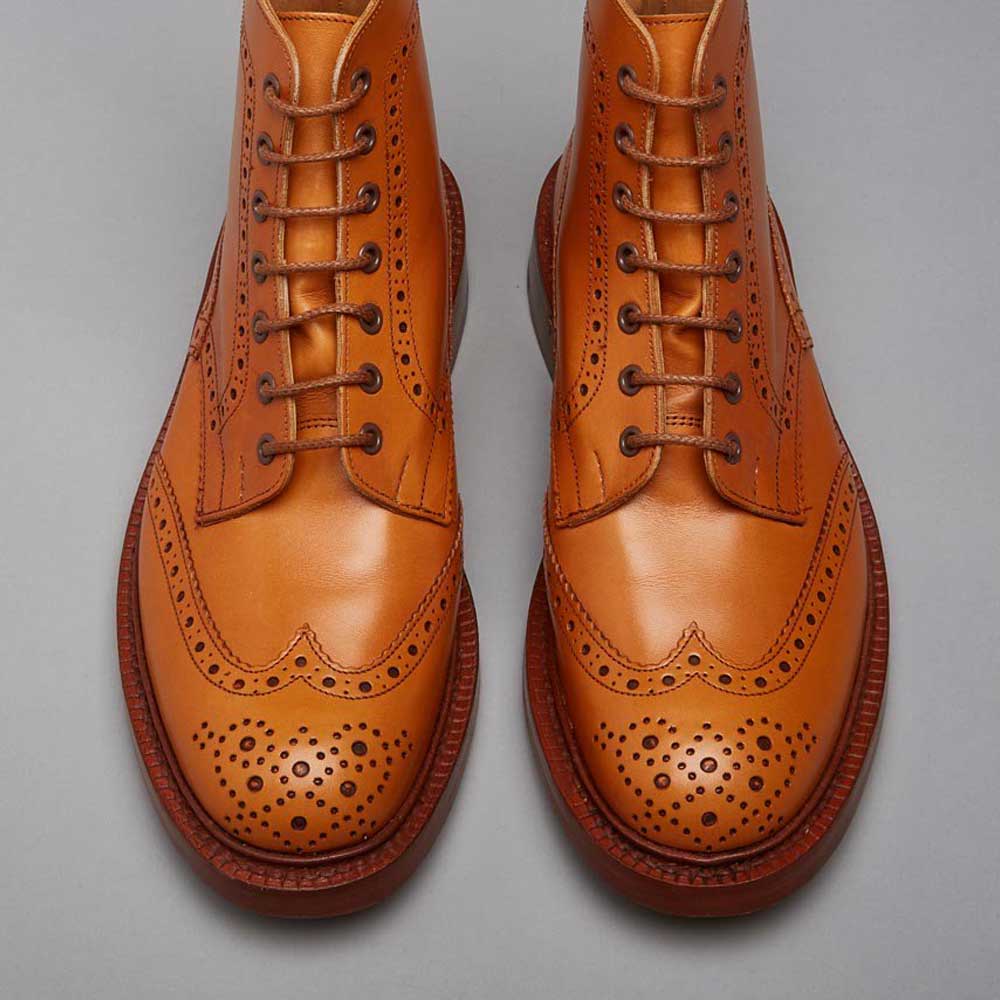 30% OFF TRICKER'S Stow Boots - Mens Dainite Sole - Acorn Antique - Size: UK 10.5 - Image 5