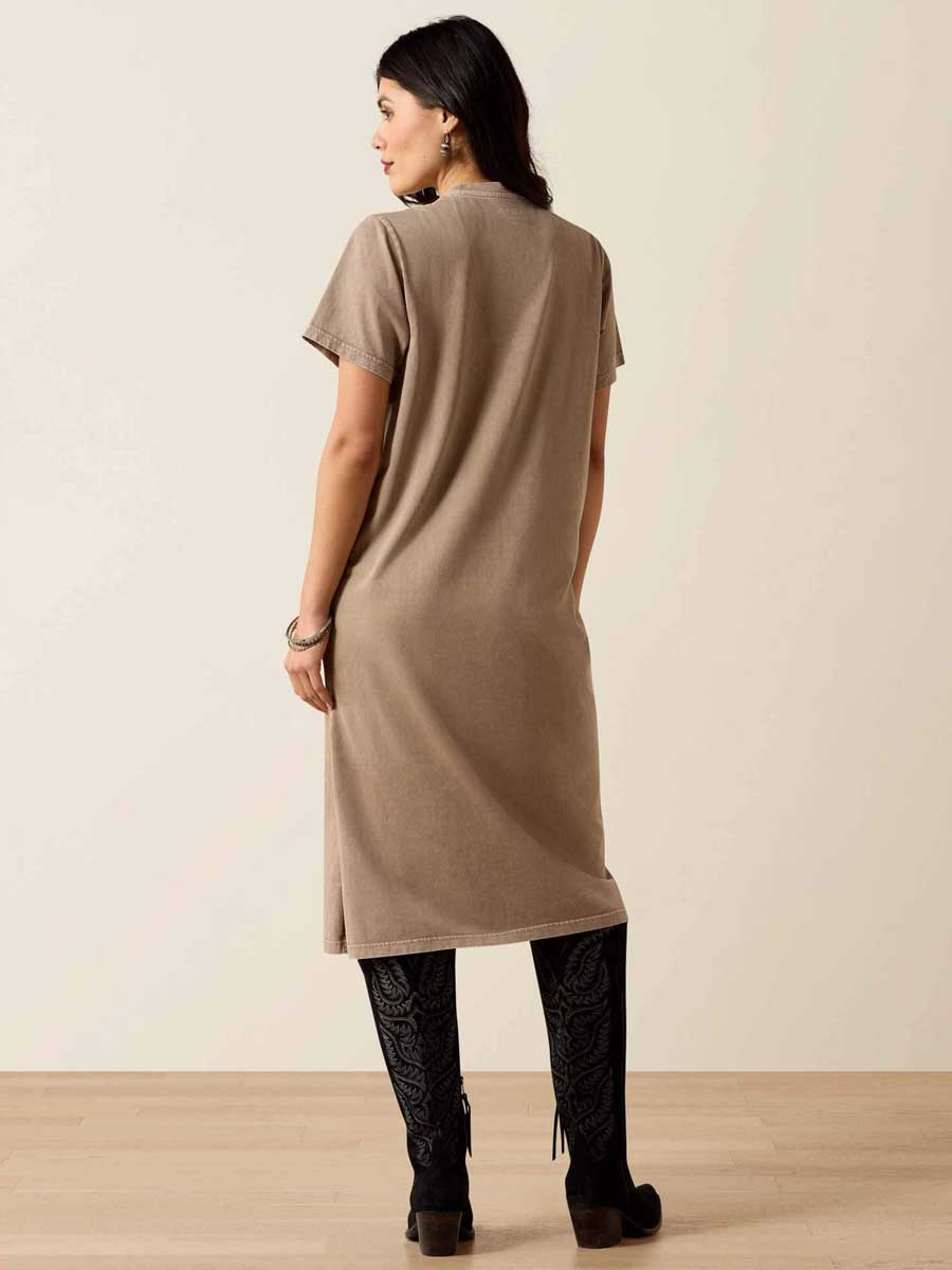ARIAT Bandito Dress - Womens - Taupe Mineral Wash - Image 3