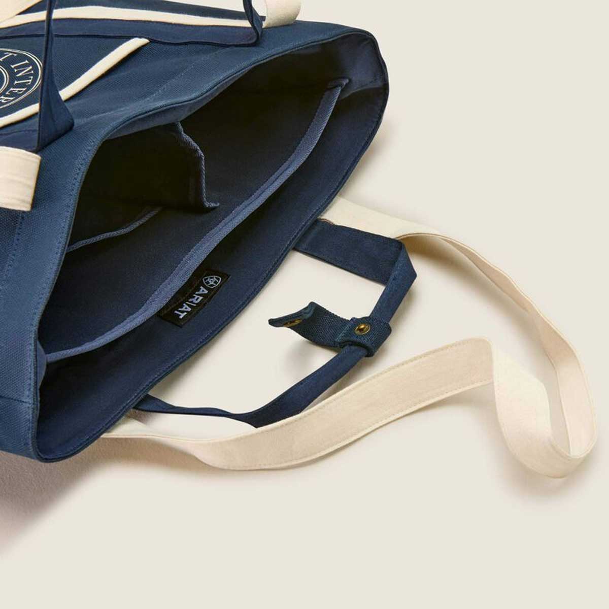 ARIAT Collegiate Tote Bag - Dark Navy - Image 4