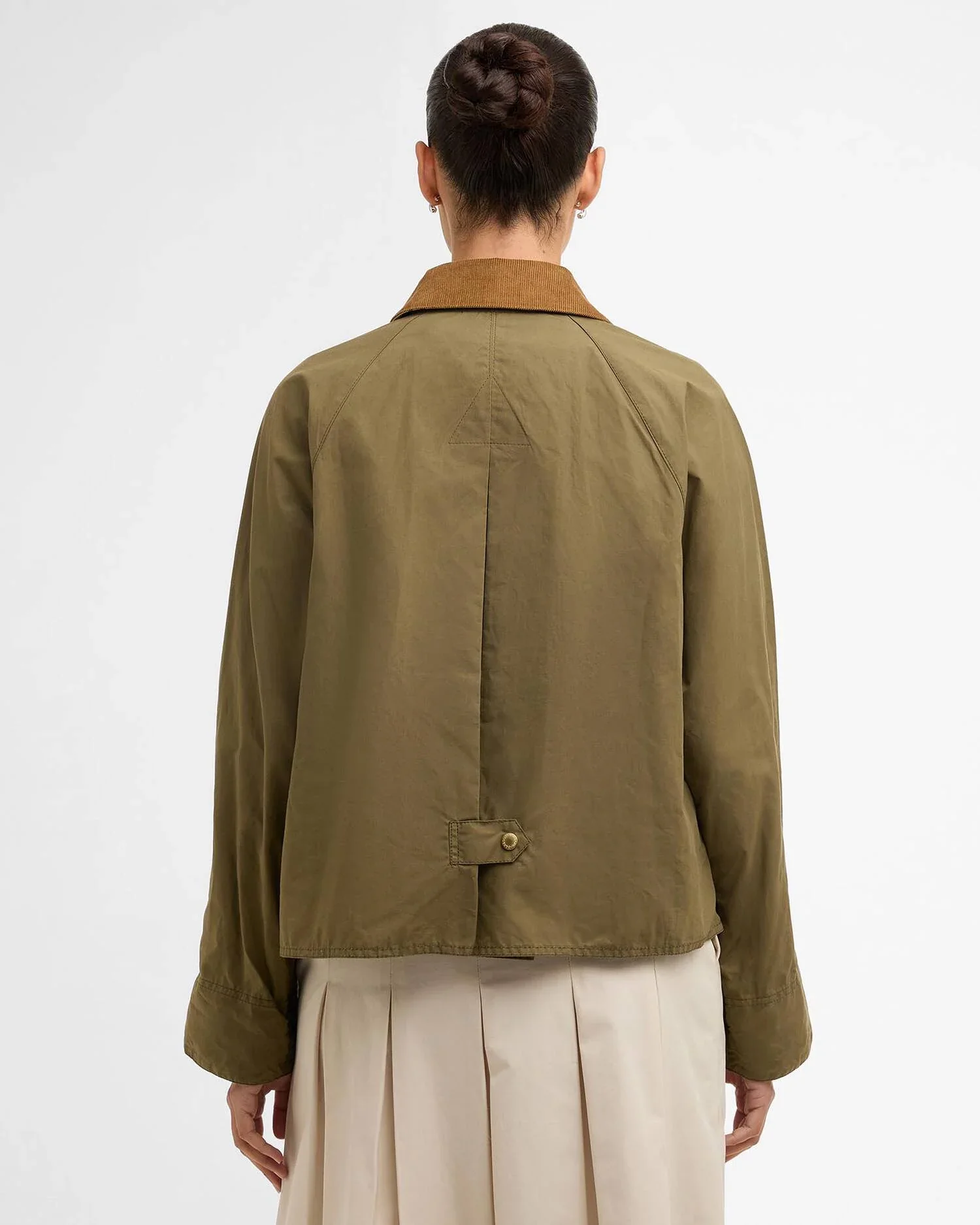 BARBOUR Catlin Casual Jacket - Women's - Dusky Green/ Ancient - Image 4