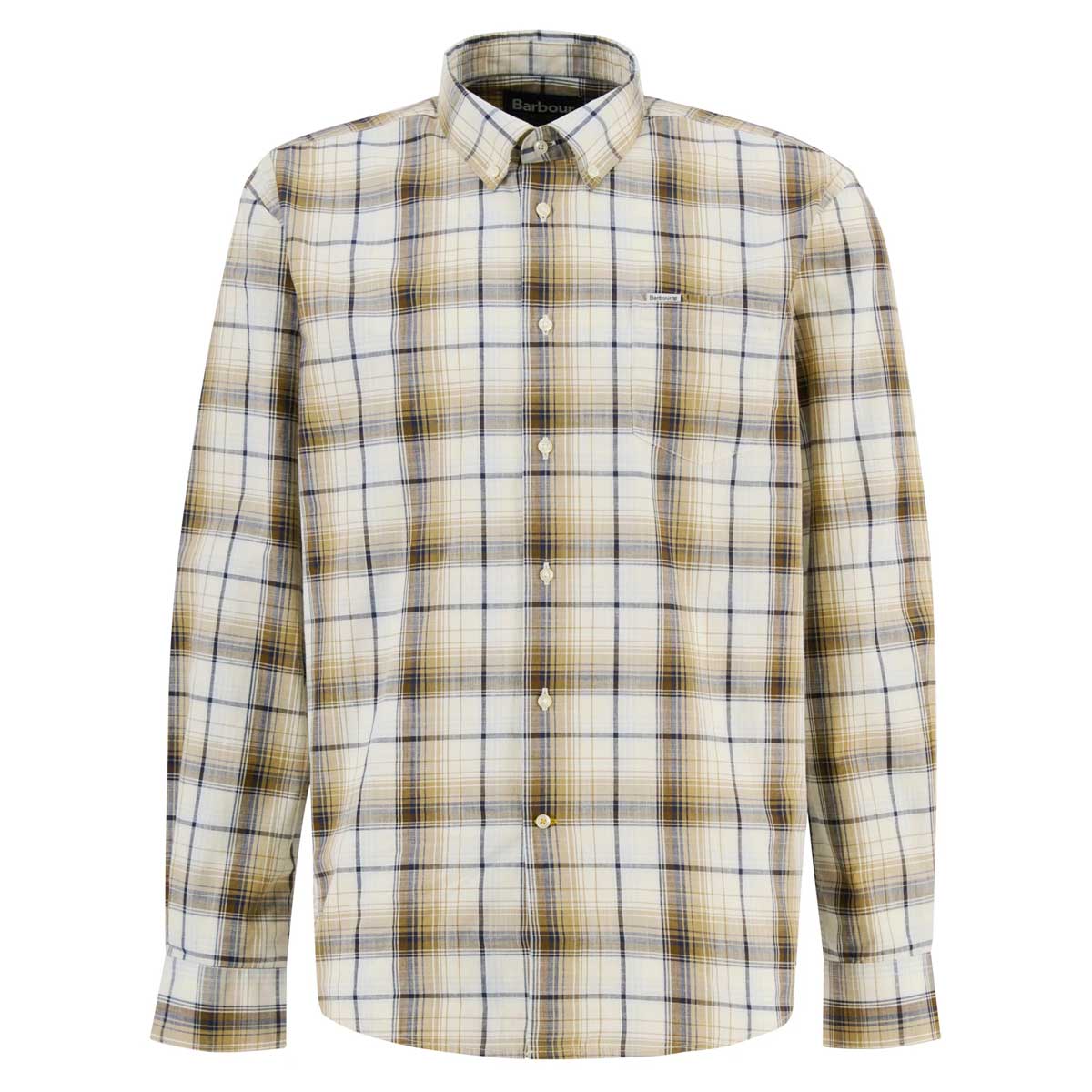 BARBOUR Witton Checked Regular Shirt - Mens - Whisper White - Image 2