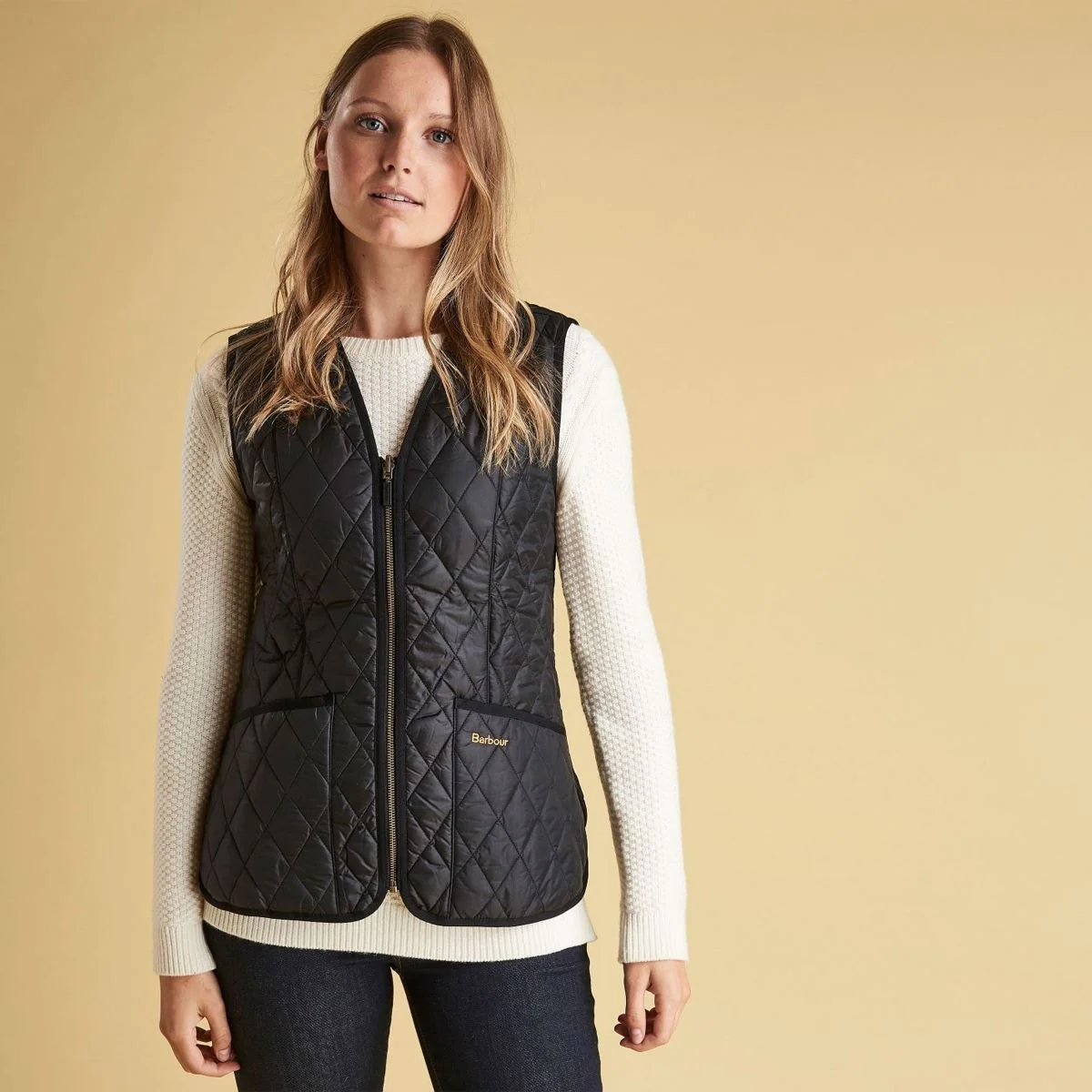 BARBOUR Women's Betty Fleece Liner - Black - Image 2