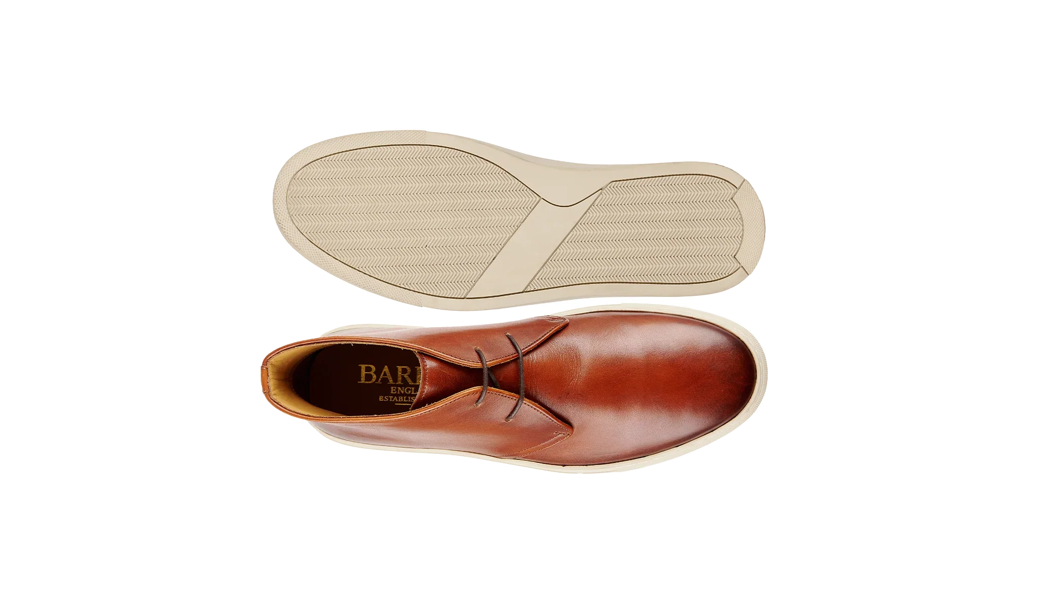 BARKER Orlando Chukka Boots - Mens - Tan Calf - Image 4