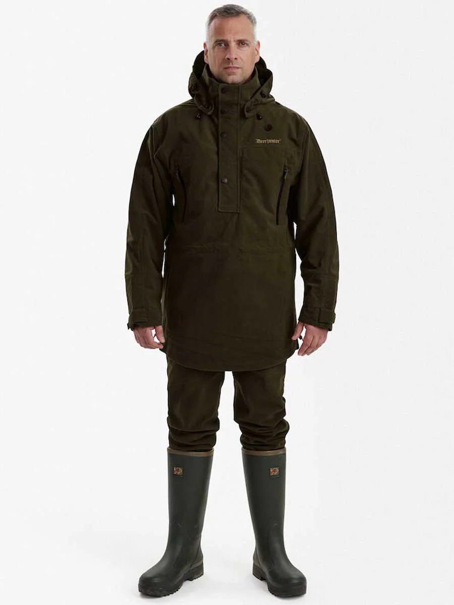 DEERHUNTER Pro Gamekeeper Smock - Mens - Peat - Image 4
