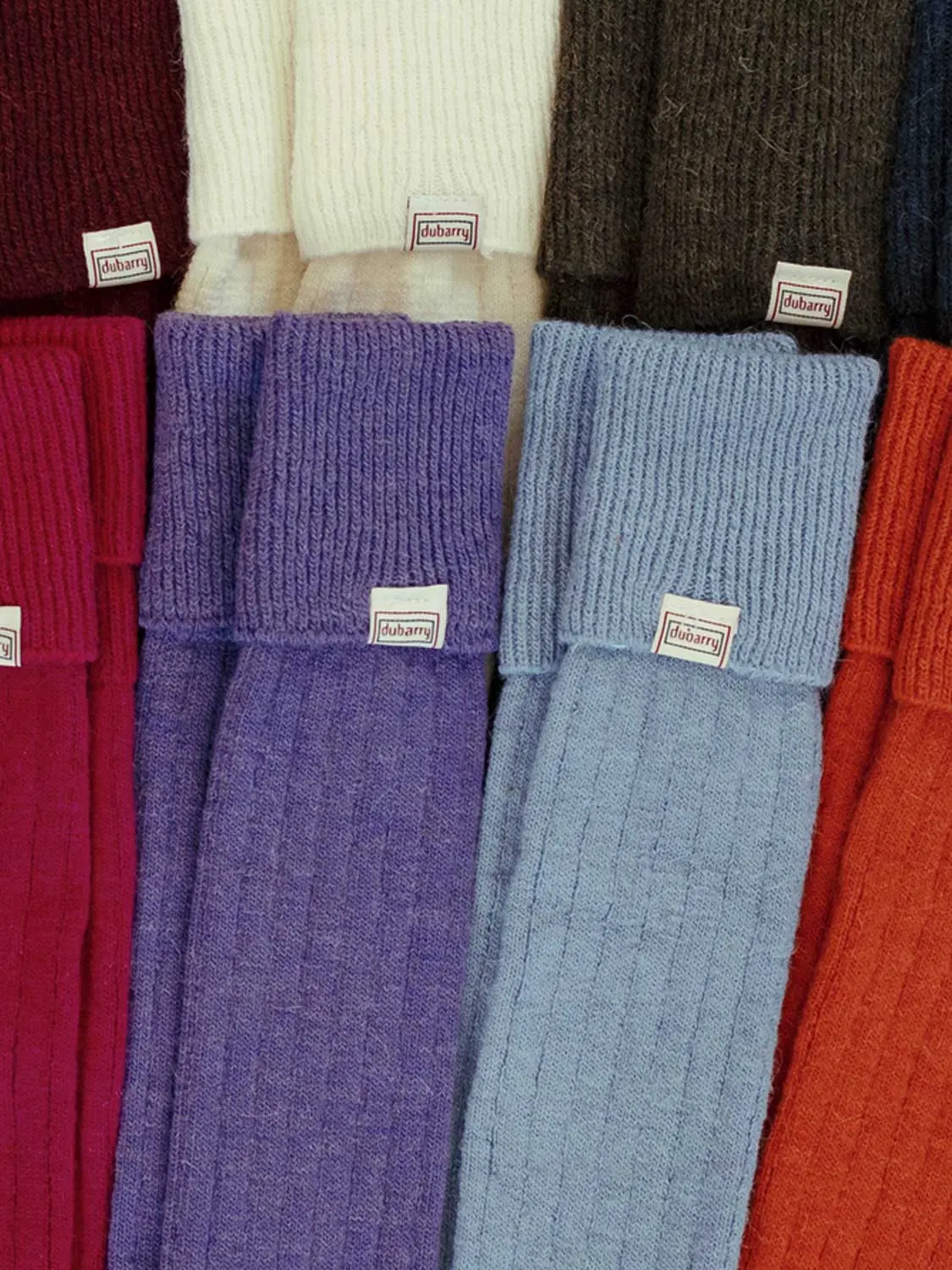 DUBARRY Alpaca Wool Socks - Navy - Image 2