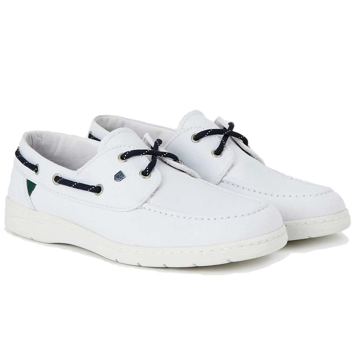 DUBARRY Biarritz Canvas Deck Shoe - Women's - White - Image 3