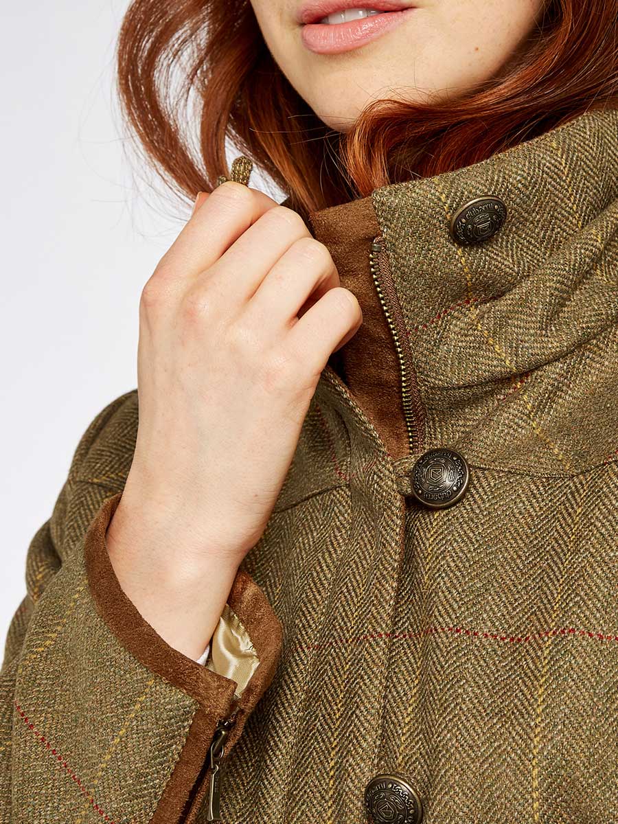 DUBARRY Bracken Ladies Tweed Jacket - Elm - Image 2