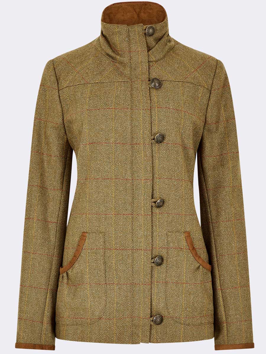 DUBARRY Bracken Ladies Tweed Jacket - Elm - Image 4