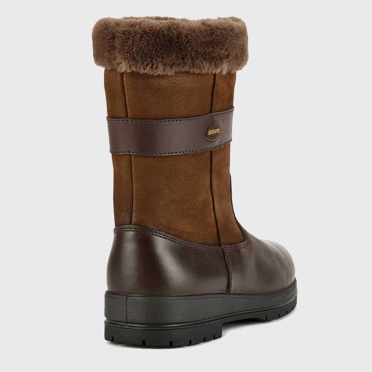 DUBARRY Foxrock Fur Lined Country Boots - Womens - Walnut - Image 2
