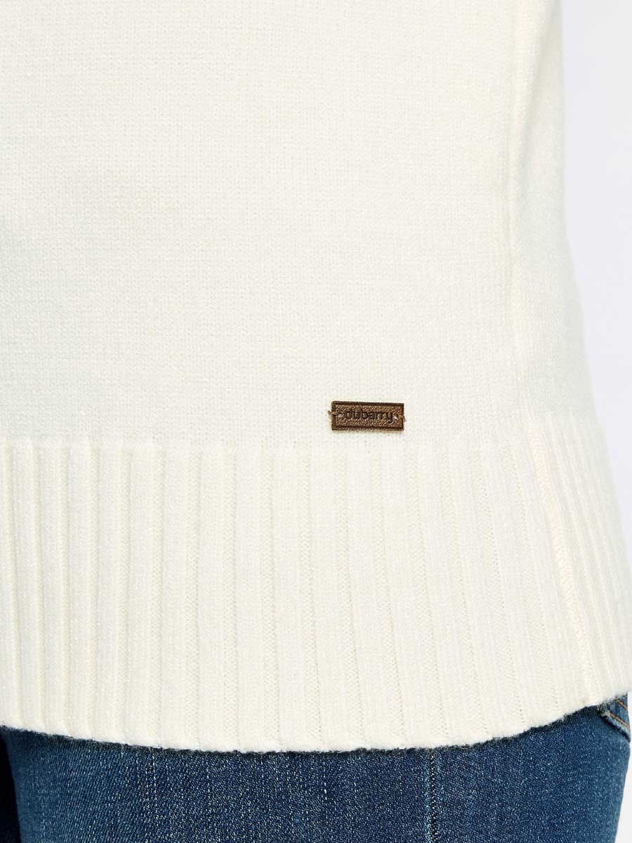 40% OFF DUBARRY Markham Zip Neck Sweater - Women's - Chalk - Size: UK 12 & 16 - Image 6