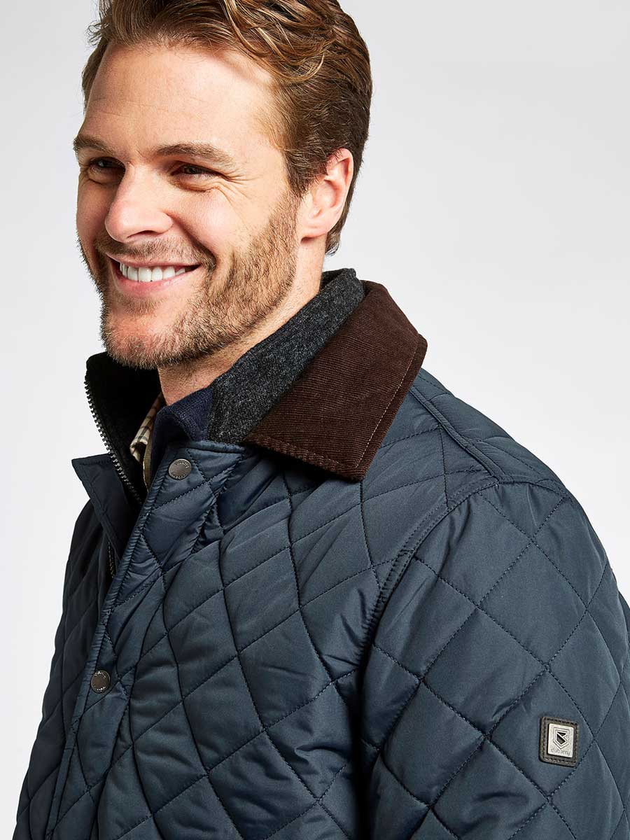 DUBARRY Mountusher Quilted Jacket - Mens - Navy - Image 2