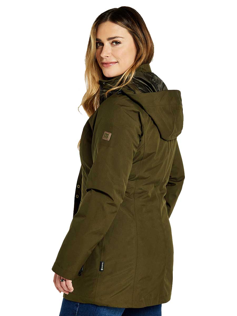 DUBARRY Robinson Waterproof Jacket - Women's - Olive - Image 5