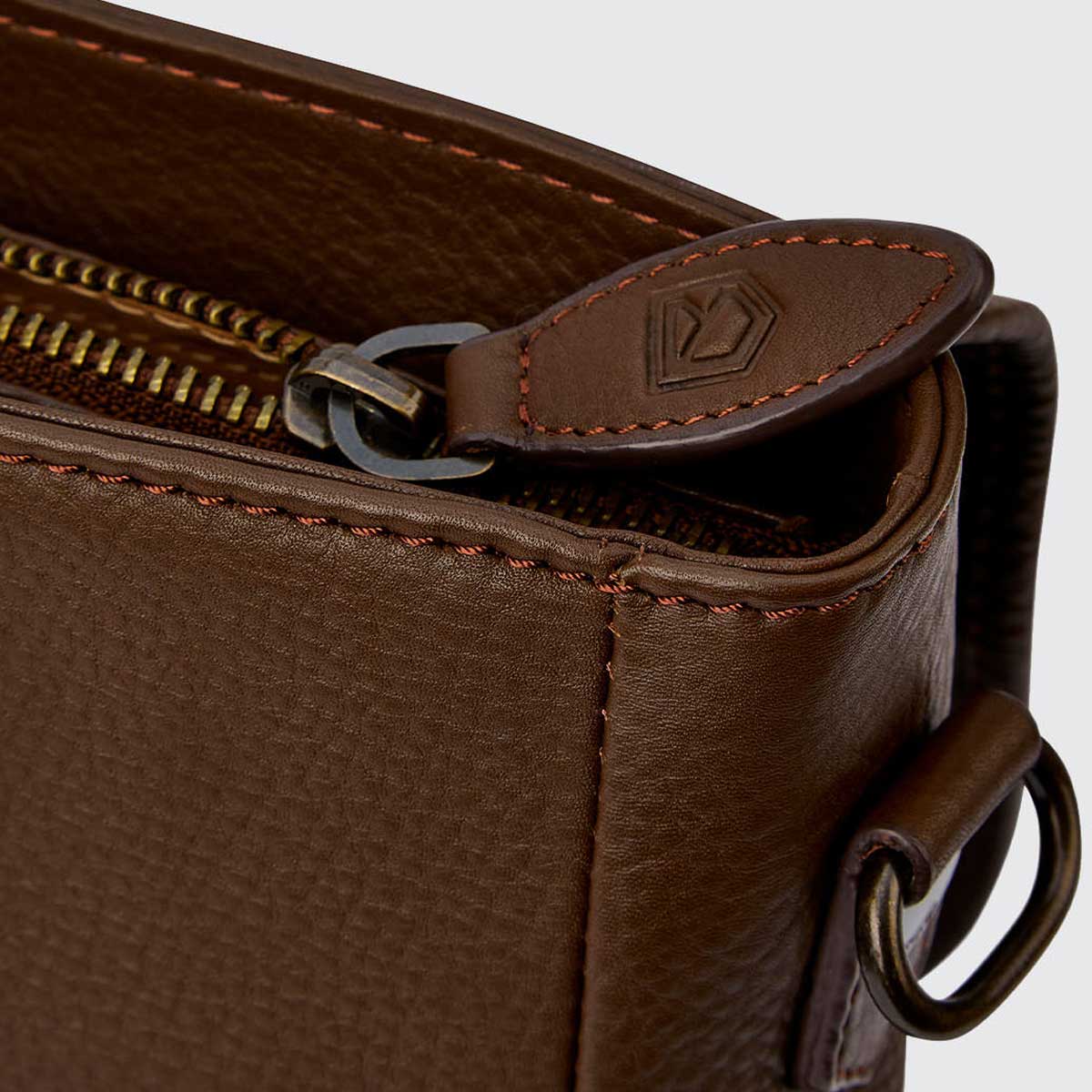 DUBARRY Woodburn Women's Saddle Bag - Walnut - Image 6