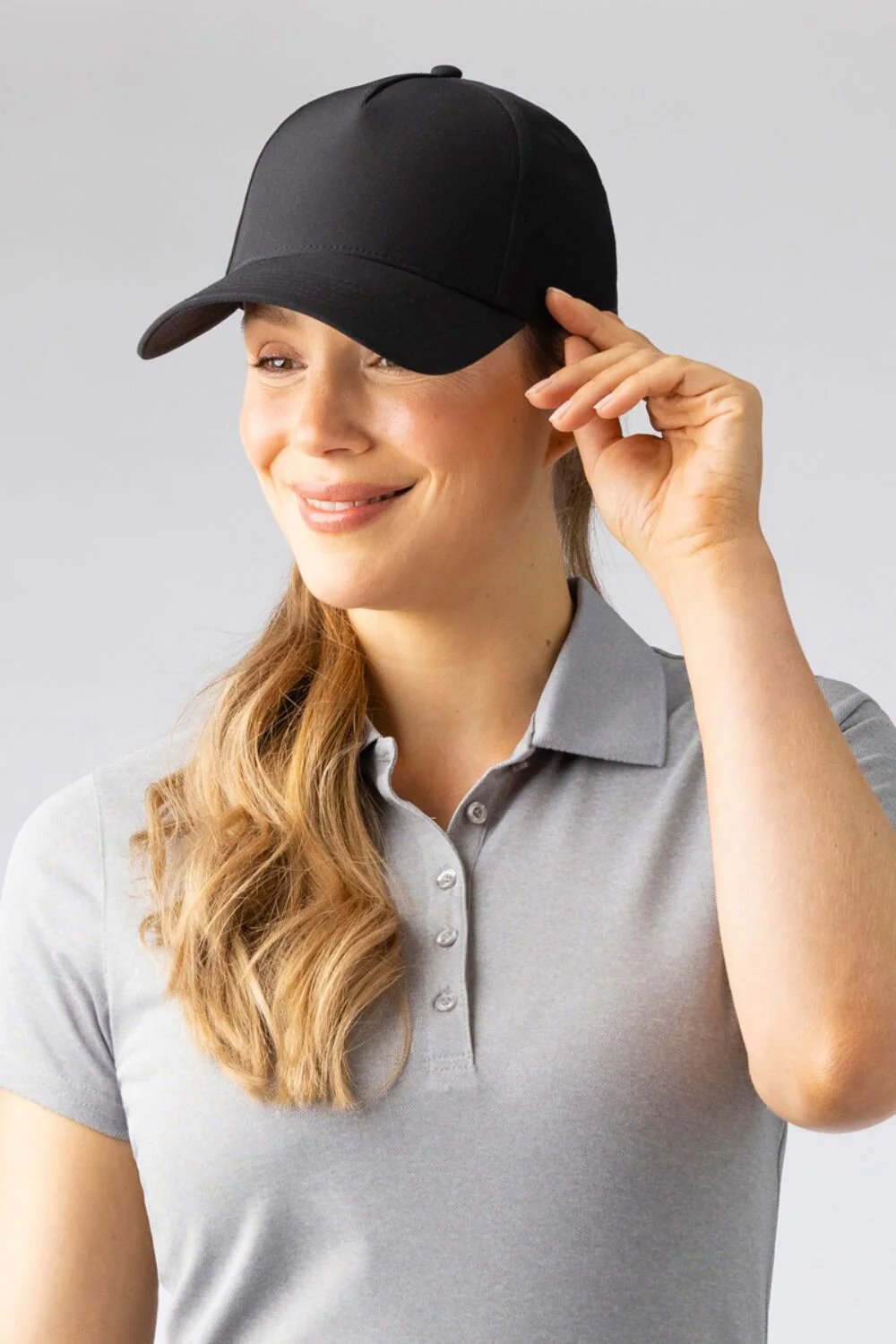 GLENMUIR Cowan Golf Cap - Black - Image 2