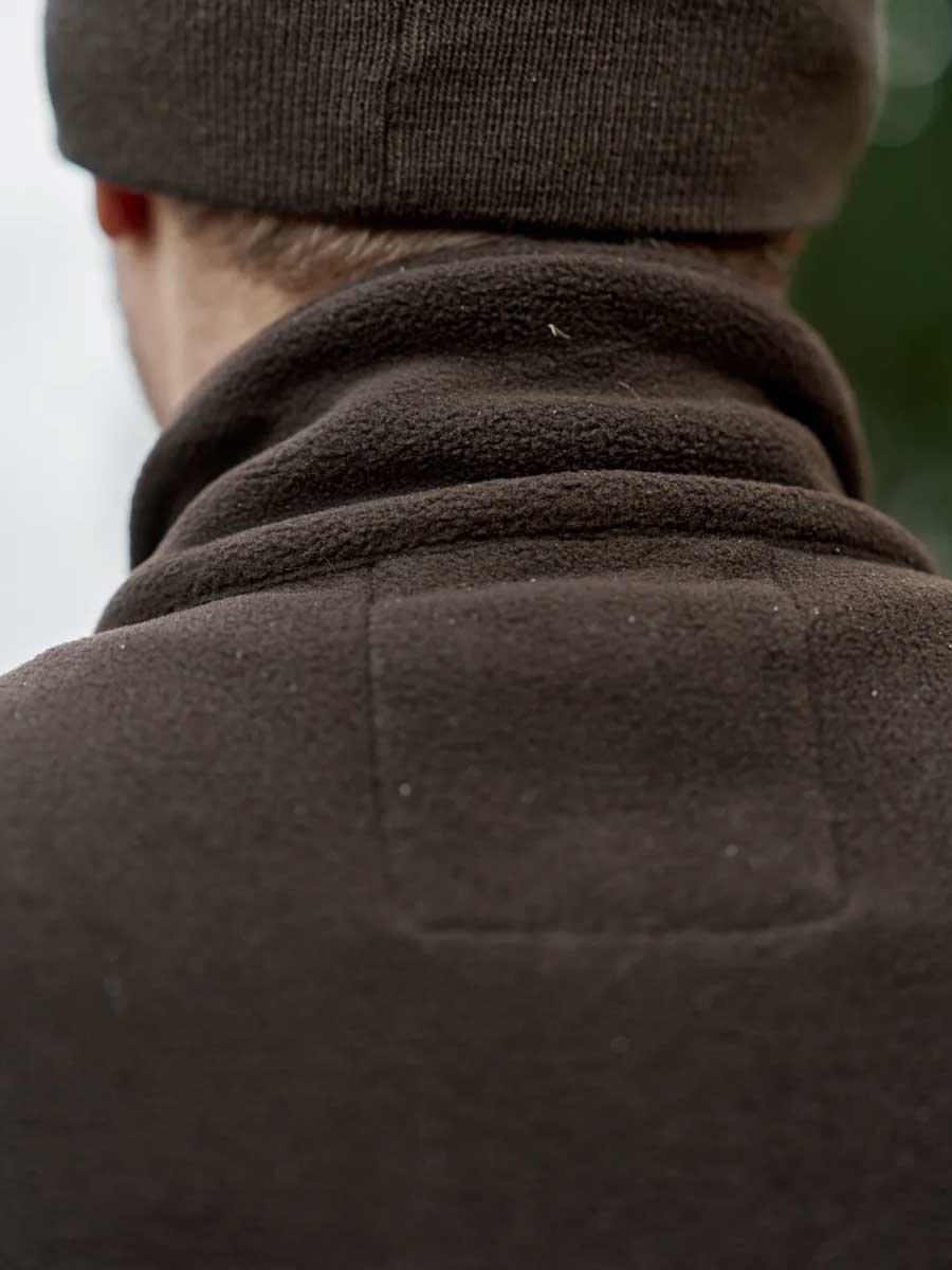 HARKILA Aspire Fleece Waistcoat - Mens - Shadow Brown - Image 7