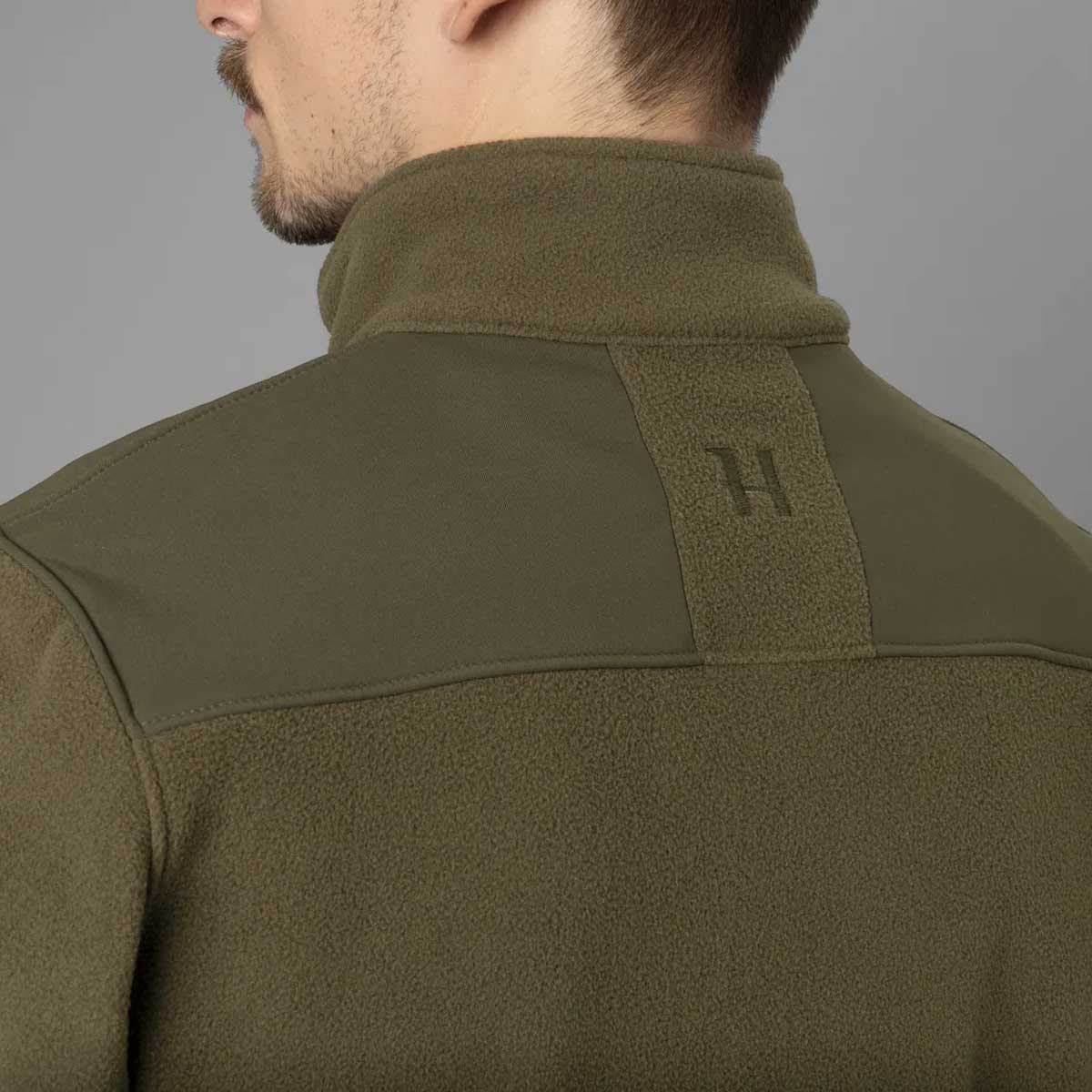 HARKILA Fjell Fleece Jacket - Mens - Light Willow Green - Image 3