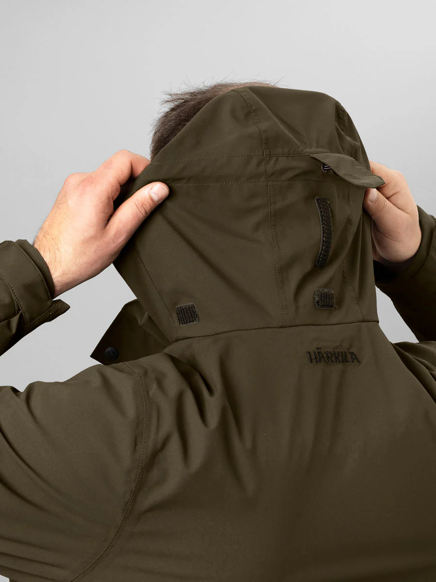 HARKILA Orton Tech HWS Jacket - Mens Windproof & Waterproof - Willow Green - Image 10