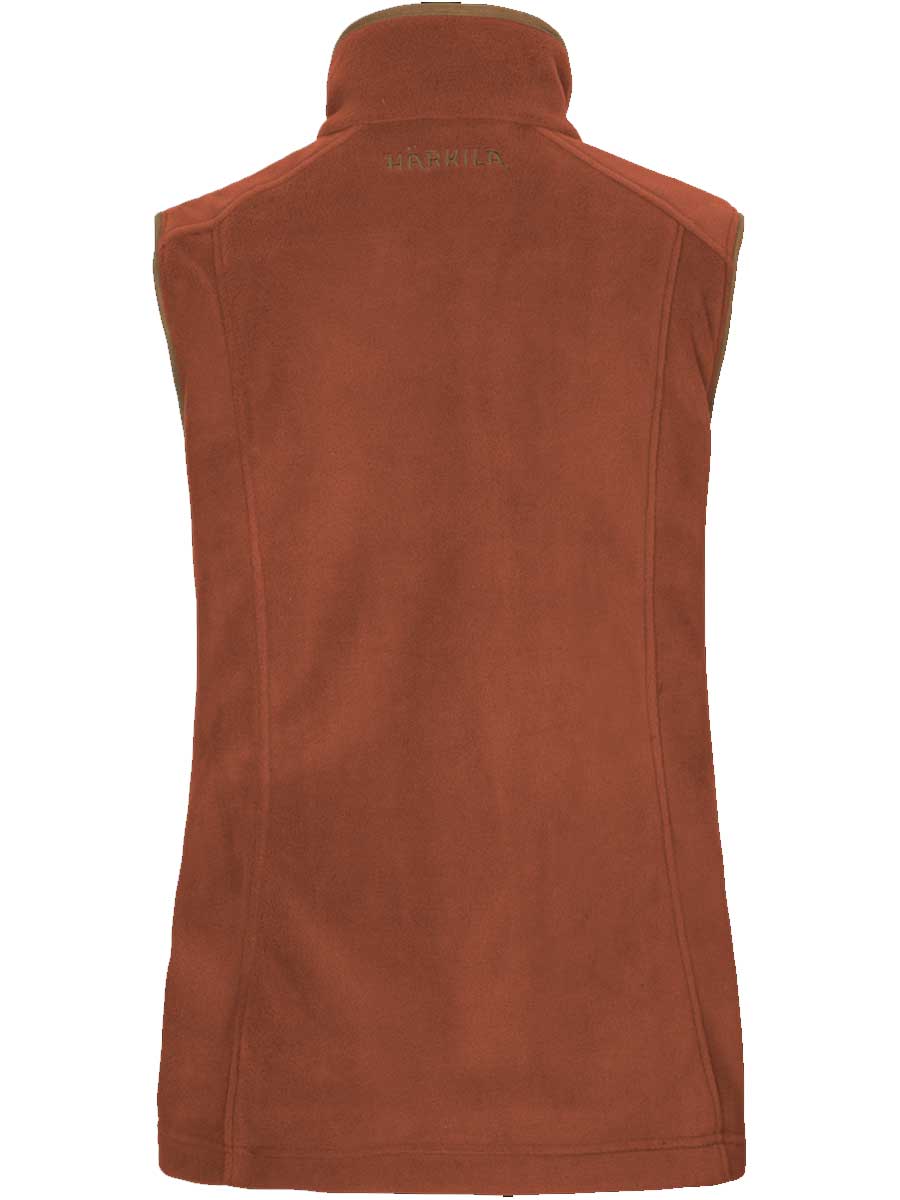 HARKILA Sandhem 200 Fleece Gilet - Women's - Arabian Spice - Image 5