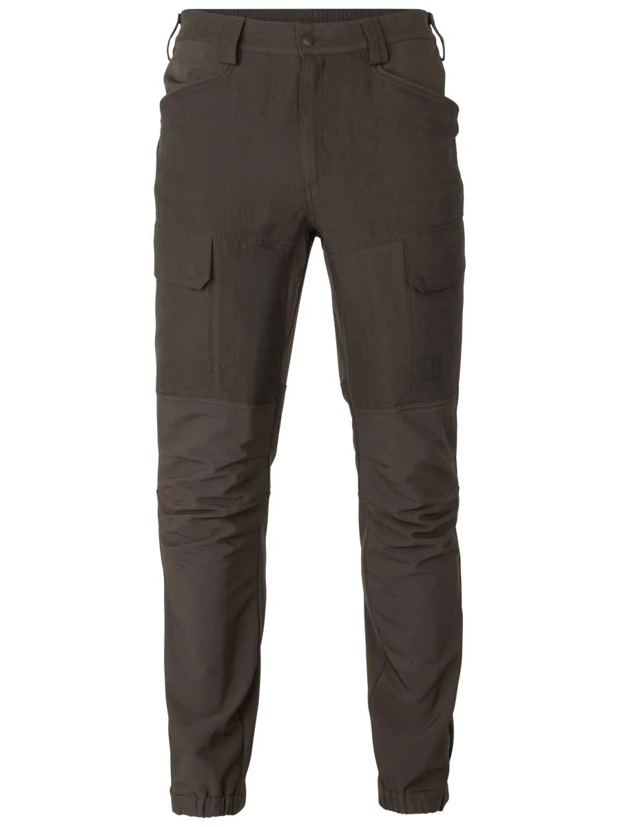 HARKILA Scandinavian Trousers - Mens - Shadow Brown / Deep Brown