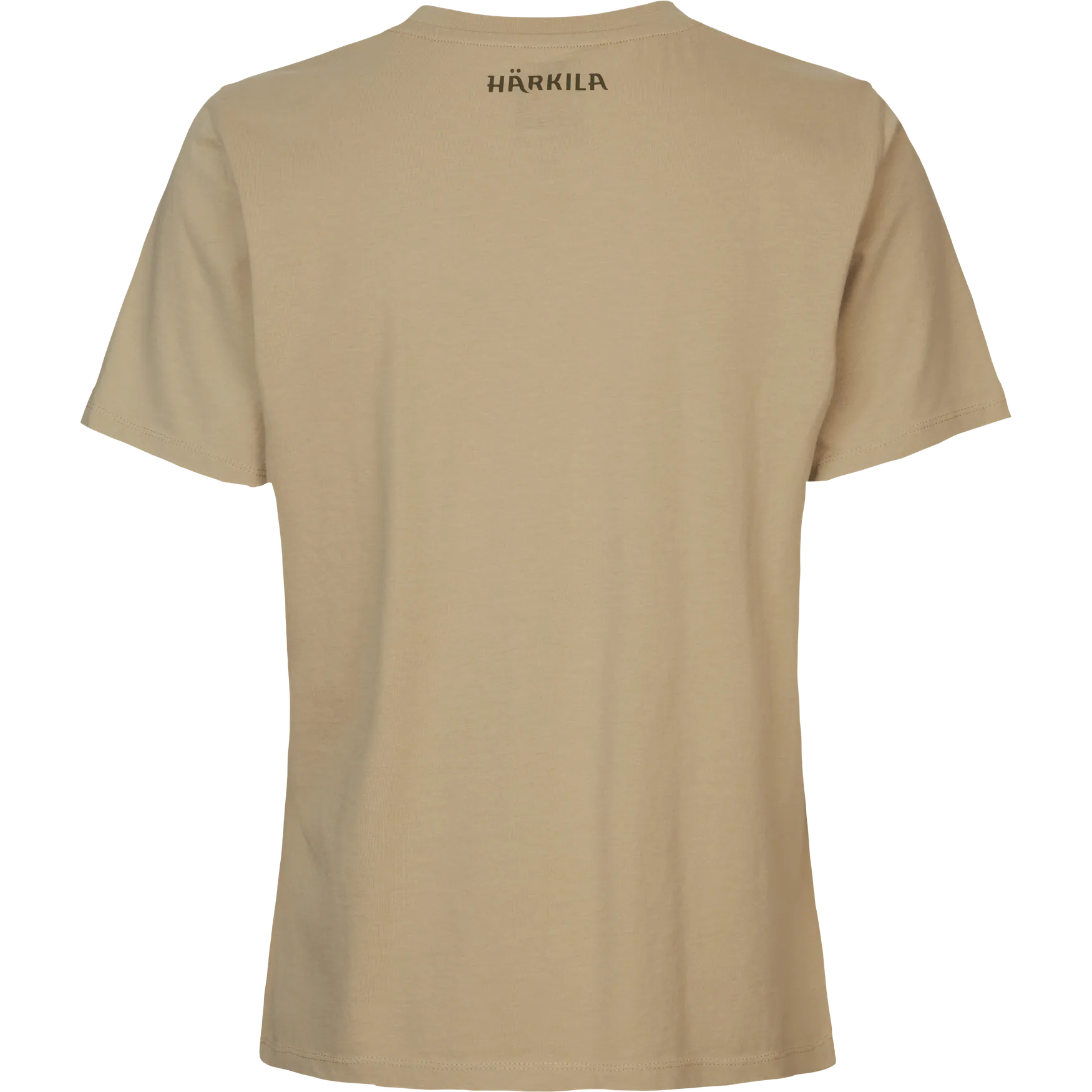 HARKILA Stag Badge T-Shirt - Womens - Sand - Image 3