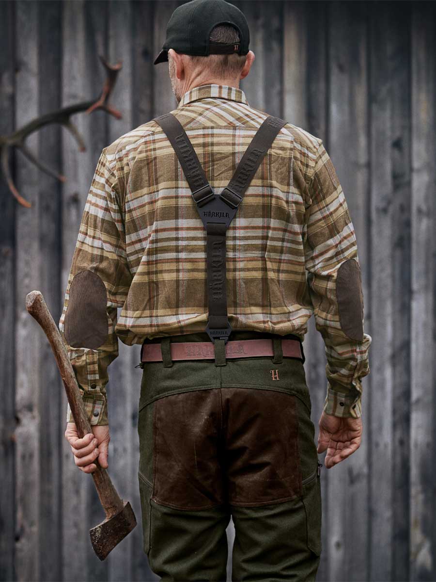 HARKILA Tech Braces - Willow green & Shadow Brown - Image 3