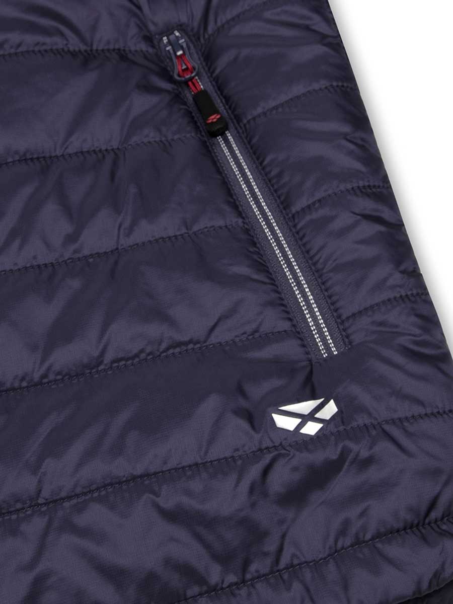 HOGGS OF FIFE Kingston Rip-Stop Gilet - Mens - Navy / Merlot - Image 4