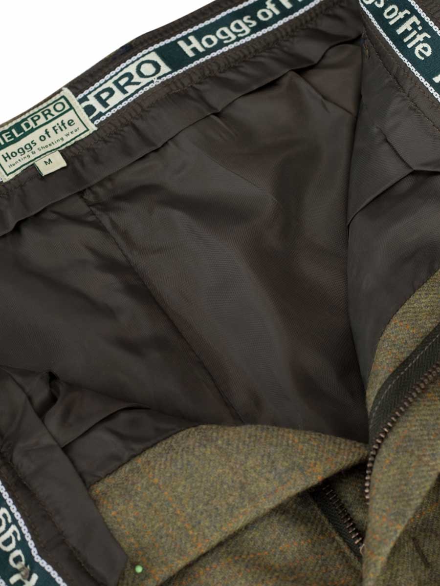 HOGGS OF FIFE Kinloch Technical Tweed Field Breeks - Mens - Autumn Bracken - Image 3