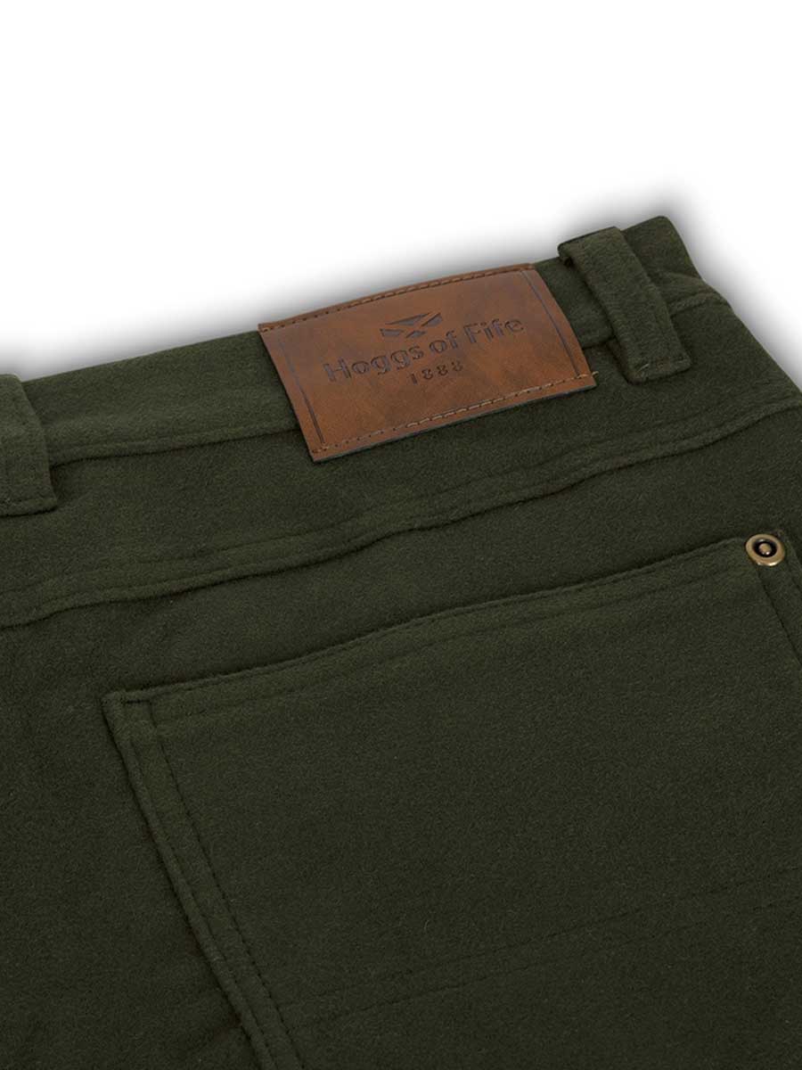 HOGGS OF FIFE Monarch II Moleskin Jeans - Mens - Dark Olive - Image 2