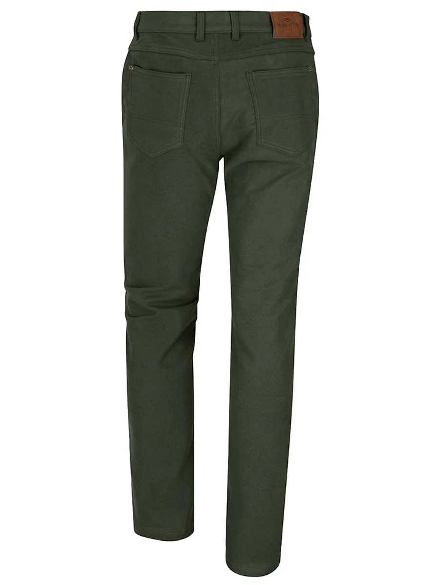 HOGGS OF FIFE Monarch II Moleskin Jeans - Mens - Dark Olive - Image 3