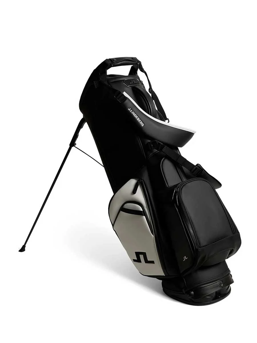 J.LINDEBERG Play Stand Golf Bag - Black - Image 2