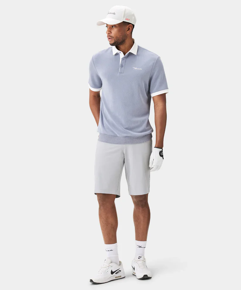 MACADE AR Tech Polo Shirt – Men's - Gray - Image 5