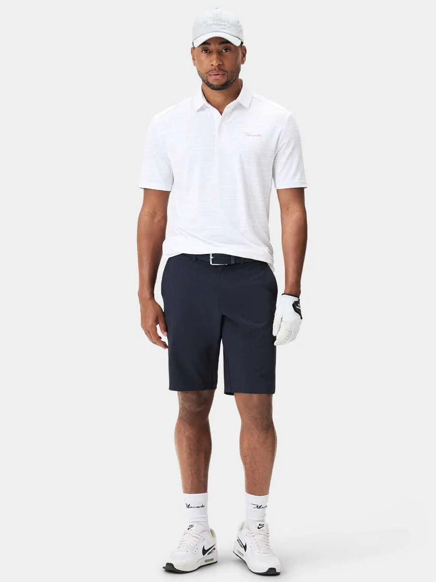 MACADE Flight Polo Shirt – Men's - White - Image 3