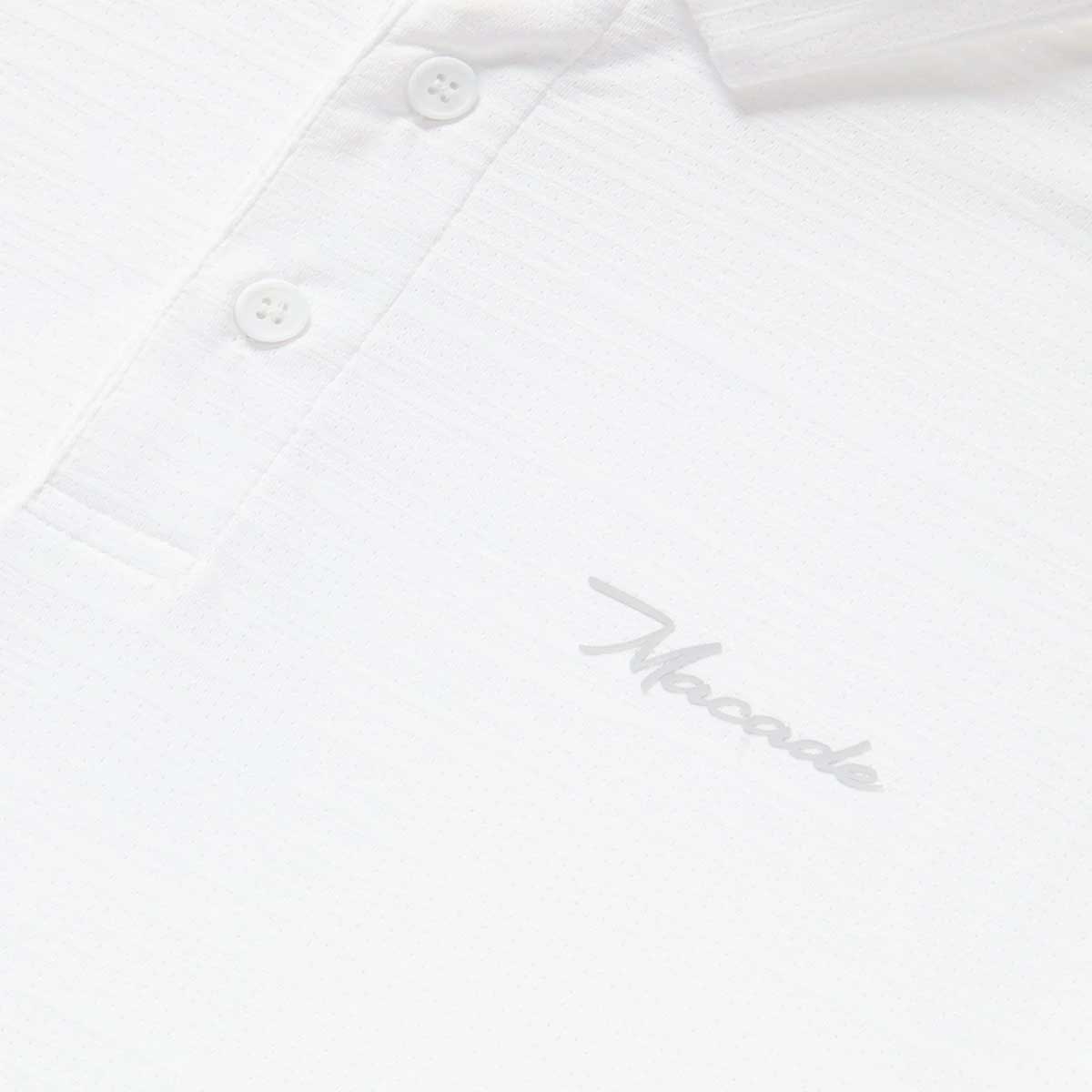 MACADE Flight Polo Shirt – Men's - White - Image 5