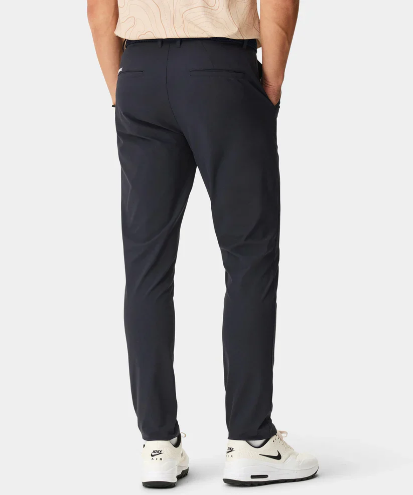 30% OFF - MACADE Men's Lightweight Golf Trousers – Technical Stretch Tapered Fit - Navy - Size: 34 LONG - Image 5