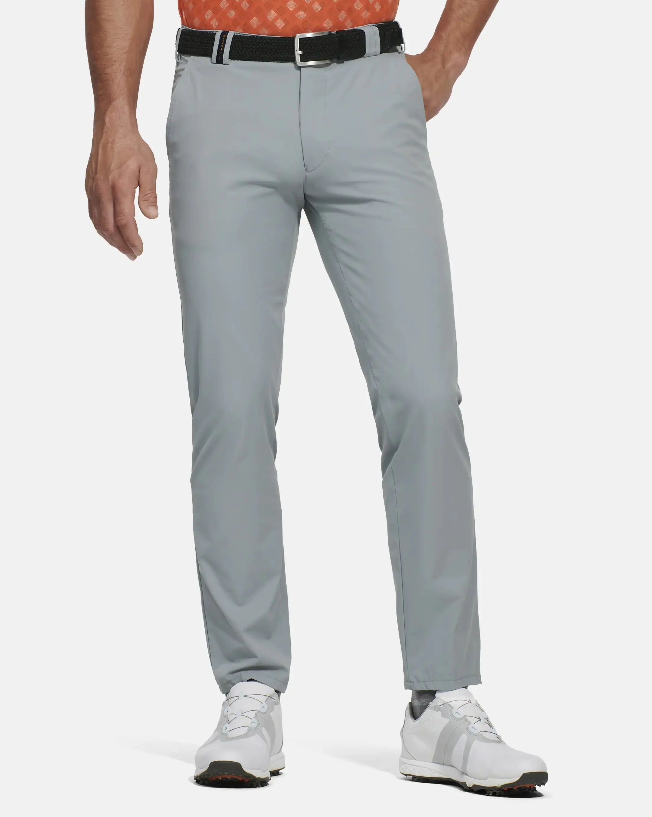 MEYER Golf Trousers - Augusta 8070 High Performance Stretch - Grey