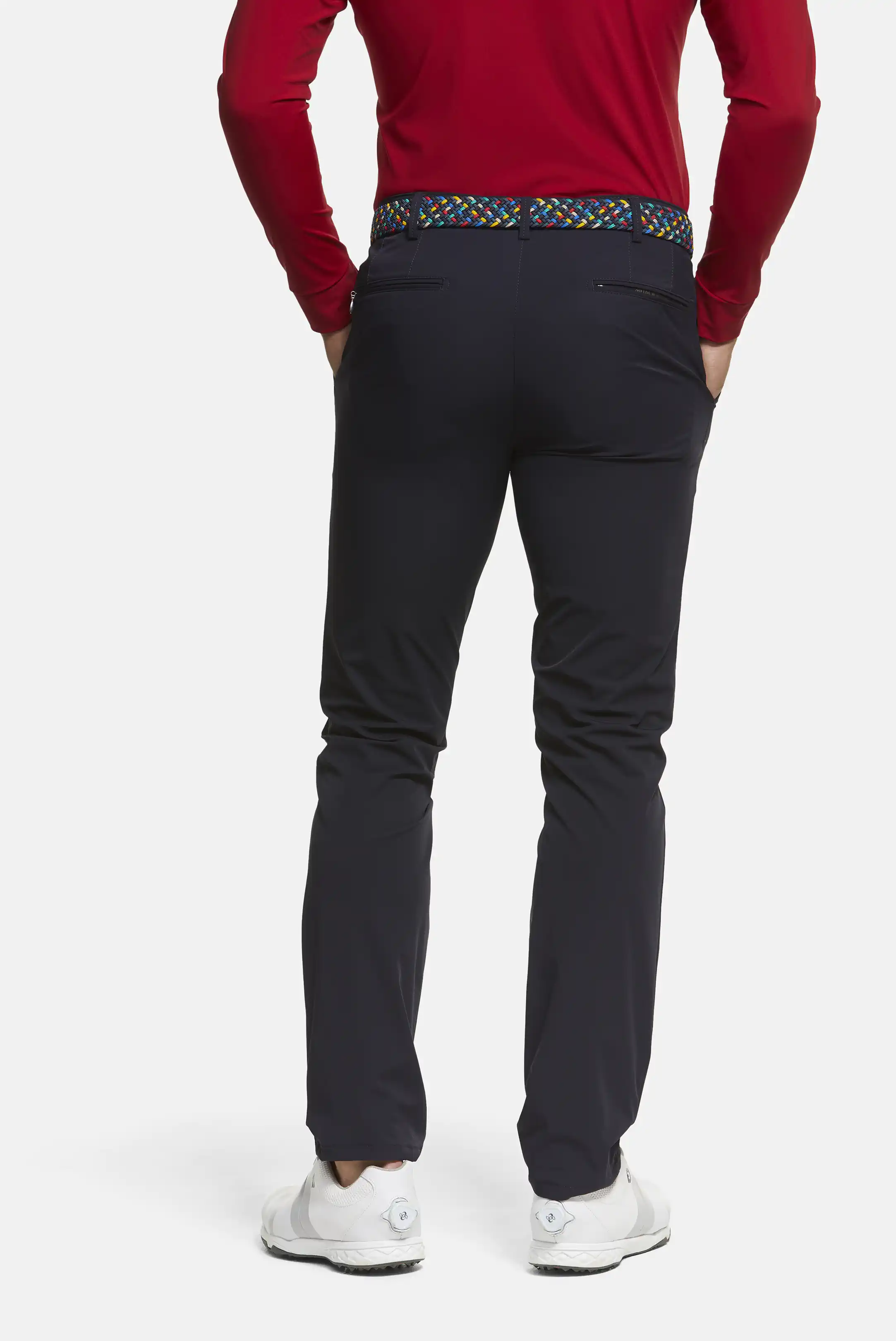 MEYER Golf Trousers - Augusta 8070 High Performance Stretch - Navy - Image 4